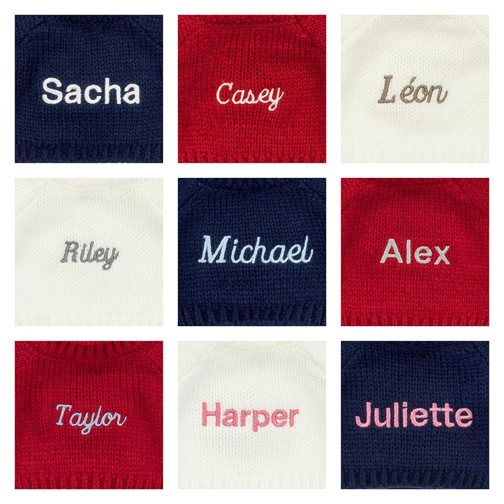 Bashful Luxe Bunny Nimbus with Personalized Red Jumper