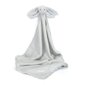 Personalized Bashful Silver Bunny Blankie