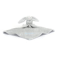 Personalized Bashful Silver Bunny Soother